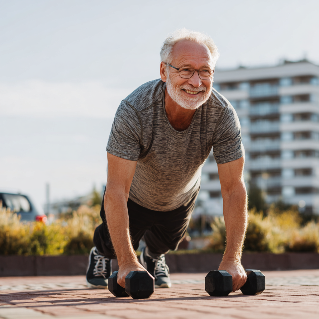 Ukrainian fitness enthusiasts of various ages demonstrating proper exercise form and technique in a professional training environment